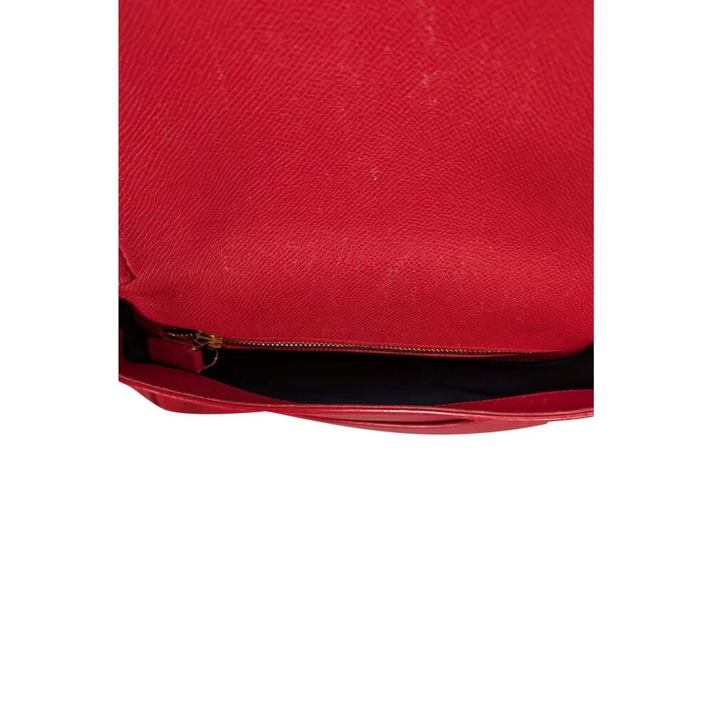 Tom Ford - Red Leather Jenner Satchel Bag